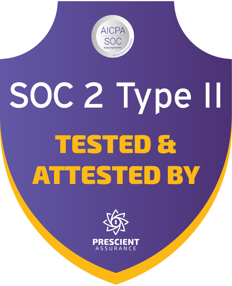 SOC 2 Type II certified